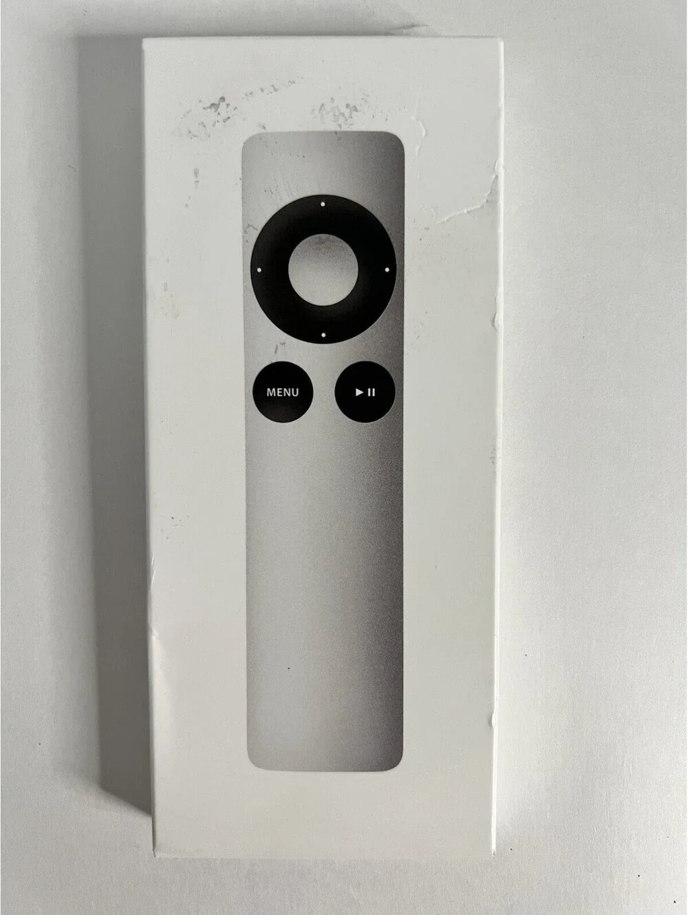 New Sealed OEM Apple TV Remote A1294 MC377LL/A Silver Aluminum 2nd 3rd Gen